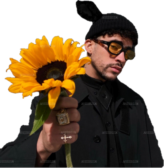 Bad Bunny Sunflower DTF Transfer