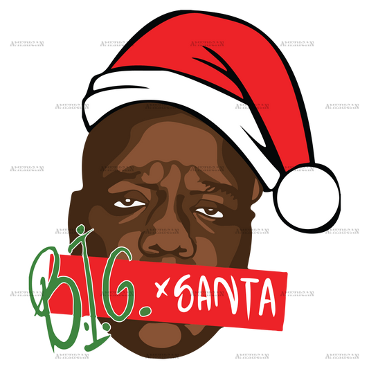 Big Santa DTF Transfer