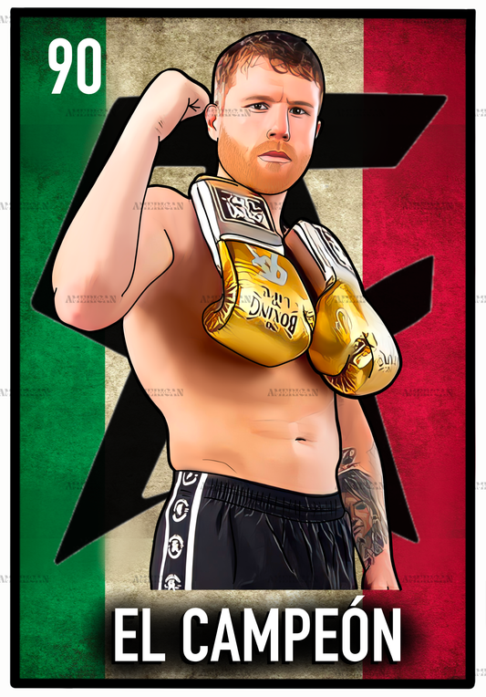 El Campeon Canelo DTF Transfer