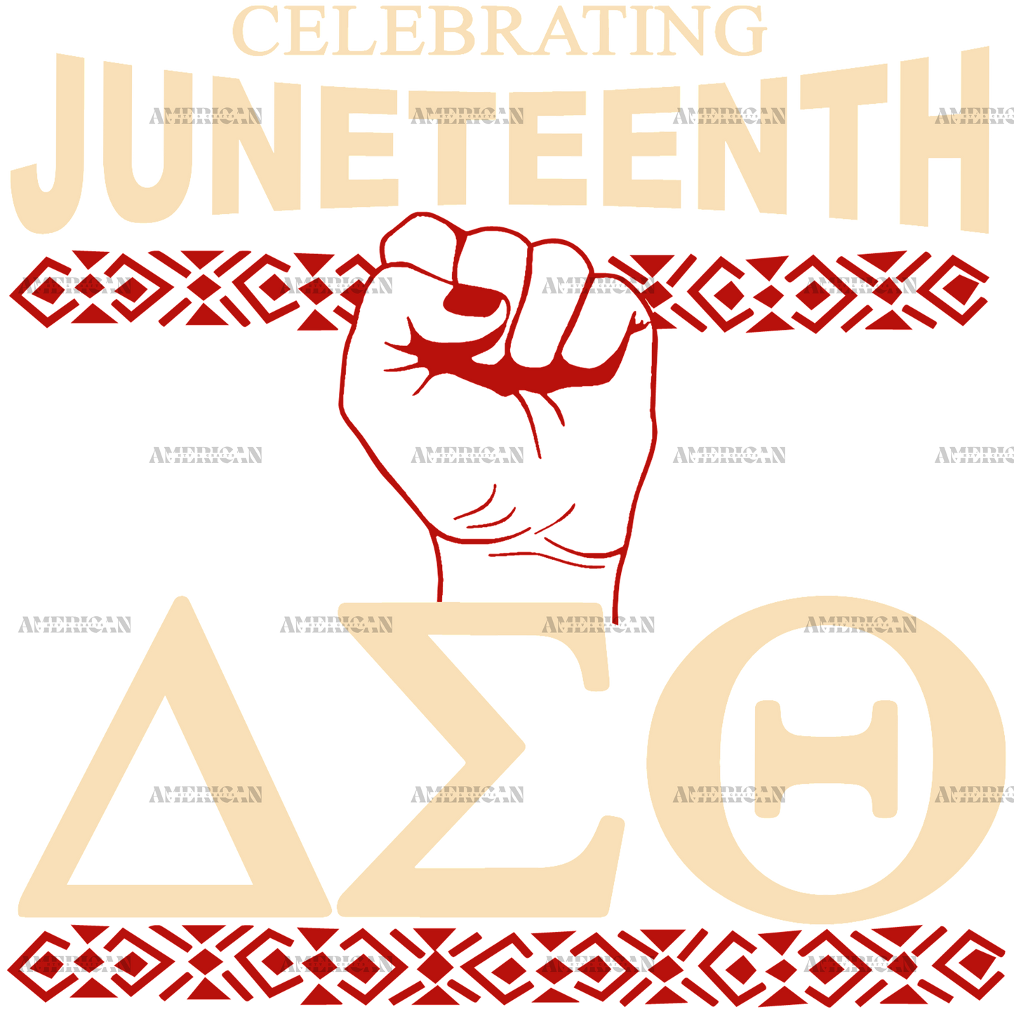 Celebrating Juneteenth AE0  DTF Transfer