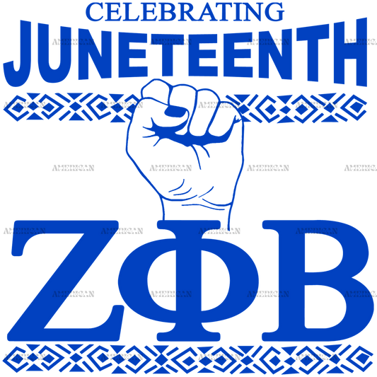 Celebrating Juneteenth ZIB DTF Transfer