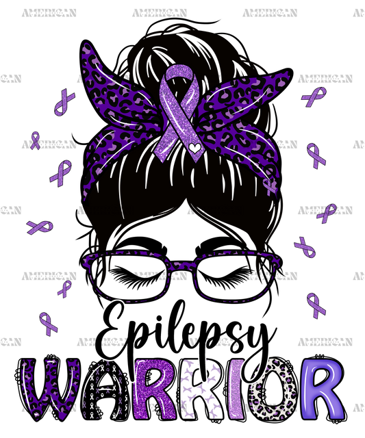 Epilepsy Warrior DTF Transfer