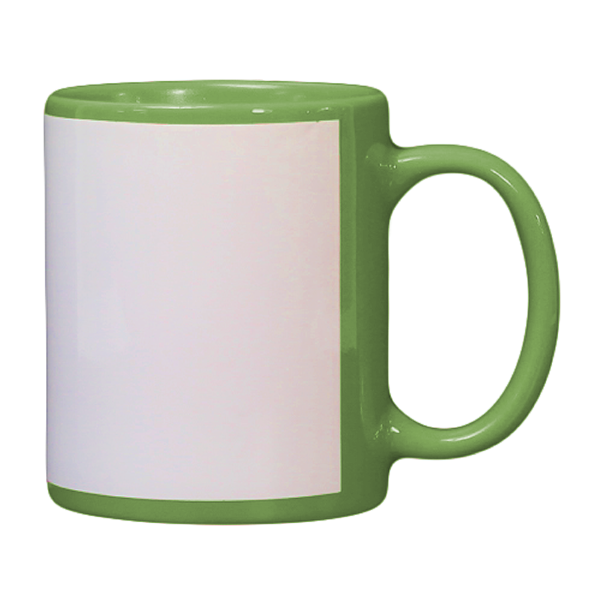 Coffee Mug with White Sublimation Surface 11oz