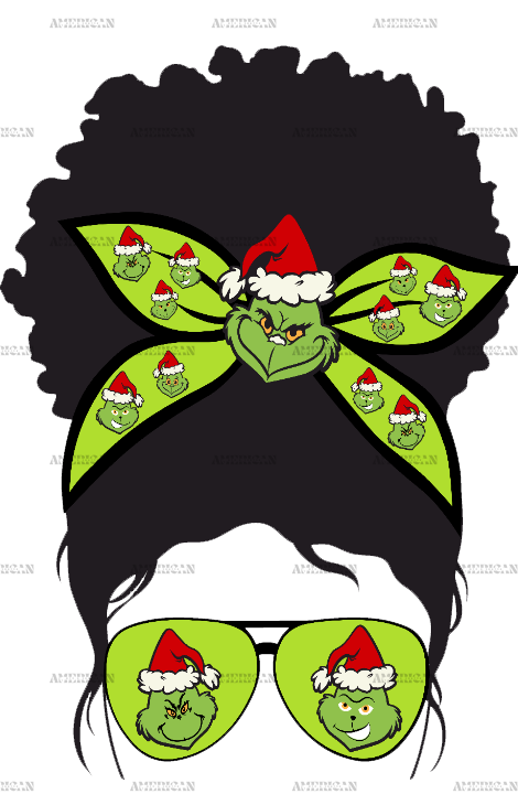 Grinch Mom DTF Transfer