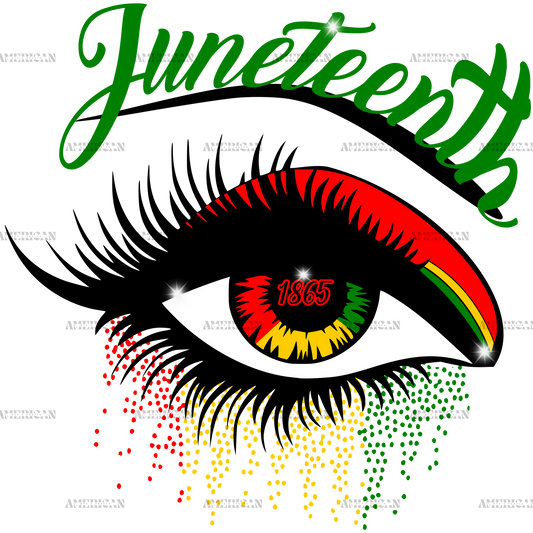 Juneteenth Eye DTF Transfer