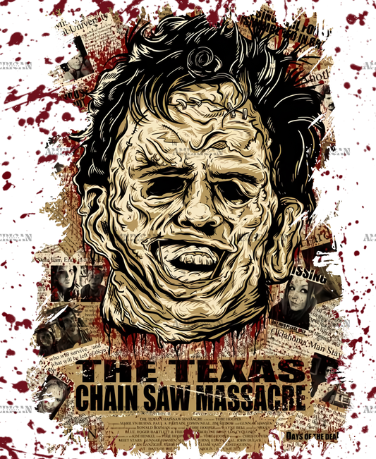 Leatherface DTF Transfer