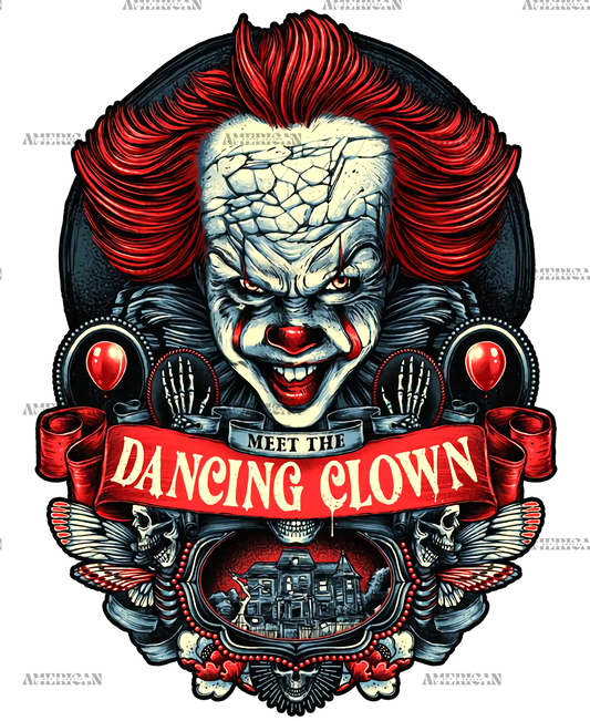 Meet The Dancing Clown DTF Transfer