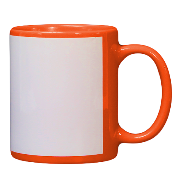 Coffee Mug with White Sublimation Surface 11oz