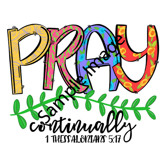 Pray Continually