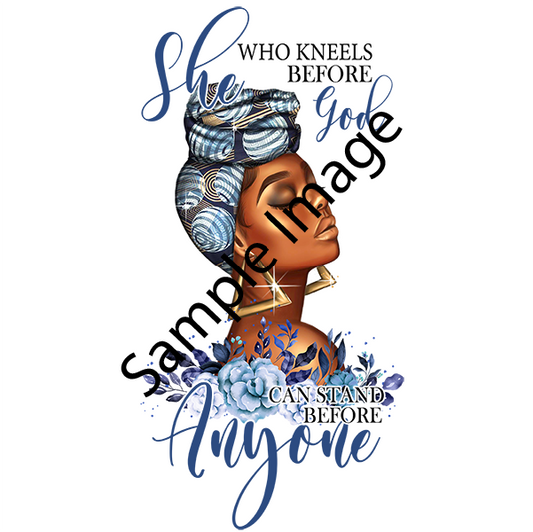 She Who Kneels Before God - Black Women