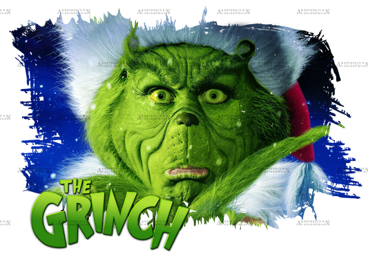 The Grinch DTF Transfer