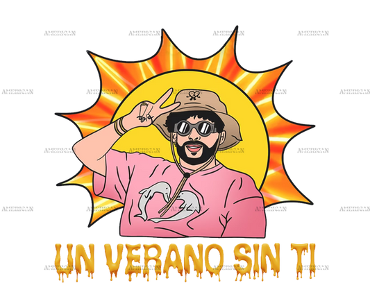 Un Verano Sin Ti Sun DTF Transfer