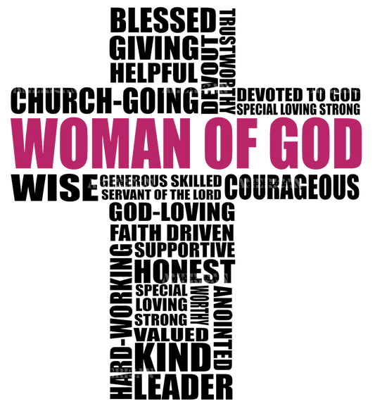 Woman of God DTF Transfer