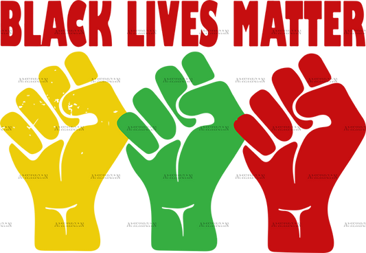 Black Lives Matter DTF Transfer