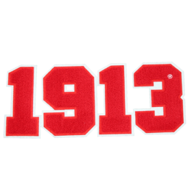 Red 1913 Patch (Large/Chenille)