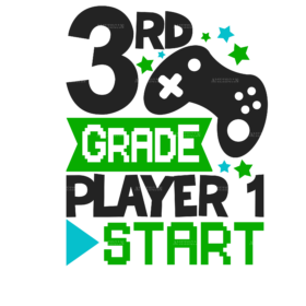 3rd Grade Player-1 Start DTF Transfer