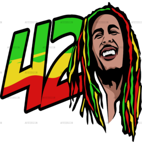 42 Weed DTF Transfer
