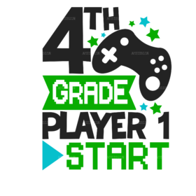 4th Grade Player-1 Start DTF Transfer