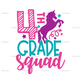 4th Grade Squad DTF Transfer