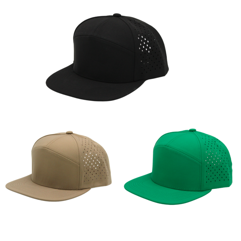 Laser Vented - 7 Panel Caps - American HTV Crafts Arlington