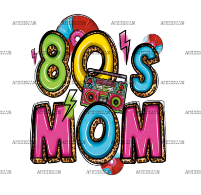 80's Mom DTF Transfer