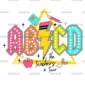ABCD The Teachers Tour-1 DTF Transfer