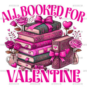 All Booked For Valentine DTF Transfer