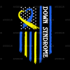American Flag Down Syndrome-1 DTF Transfer
