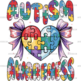 Autism Awareness-1 DTF Transfer
