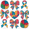 Autism Awareness-20 DTF Transfer