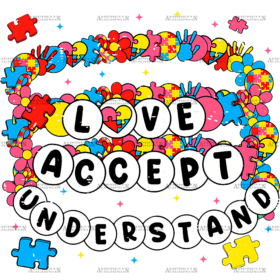 Autism Awareness-28 DTF Transfer