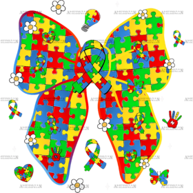 Autism Awareness-31 DTF Transfer
