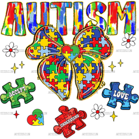 Autism Awareness-35 DTF Transfer
