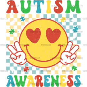 Autism Awareness-4 DTF Transfer