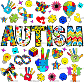 Autism Awareness-7 DTF Transfer