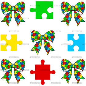 Autism Awareness-9 DTF Transfer