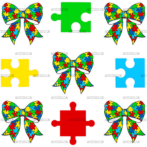 Autism Awareness-9 DTF Transfer