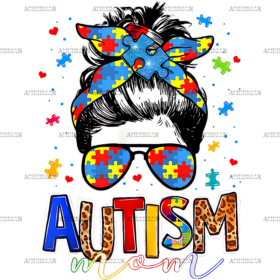 Autism Mom-5 DTF Transfer