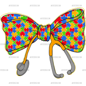 Autism Nurse DTF Transfer