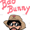 Bad Bunny Face DTF Transfer