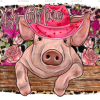 Be Mine Pig-1 DTF Transfer