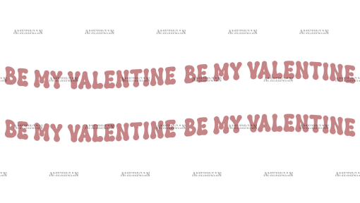 Be My Valentine-6 UV DTF Transfer