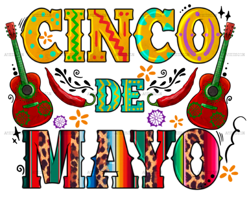 Cinco De Mayo Dtf Transfer