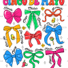 Cinco De Mayo Coquette Bow DTF Transfer