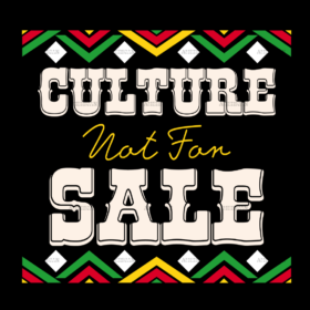 Culture Not For Sale DTF Transfer