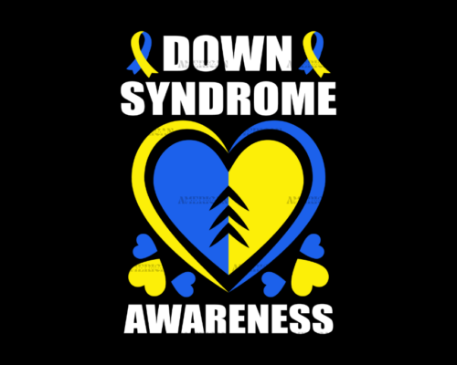 Down Syndrome Love DTF Transfer