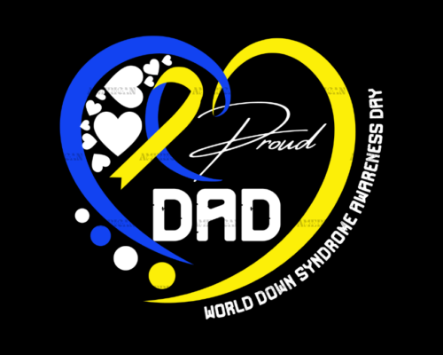 Down Syndrome Proud Dad-2 DTF Transfer