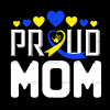 Down Syndrome Proud Mom DTF Transfer