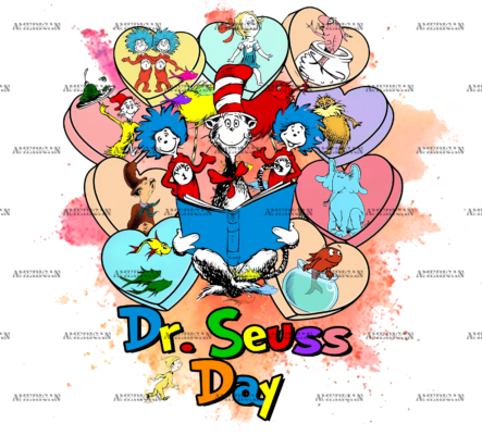 Dr. Seuss Day-1 DTF Transfer