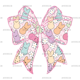 Easter Bow-2 DTF Transfer